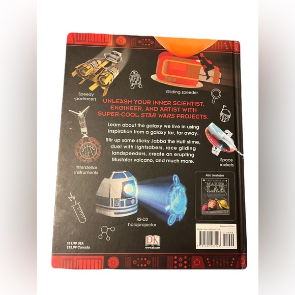 Star Wars Maker Lab: 20 Craft and Science Projects - hardcover book - Picture 2 of 2